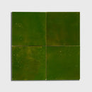 Vert Imperial Glossy Zellige Tiles 4x4