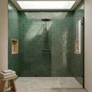 Vert Menthe Glossy Zellige Tiles 4x4