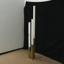 Vertical Alabaster Geometric Floor Lamp