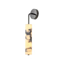 Vertical Marble Cylindrical Wall Light