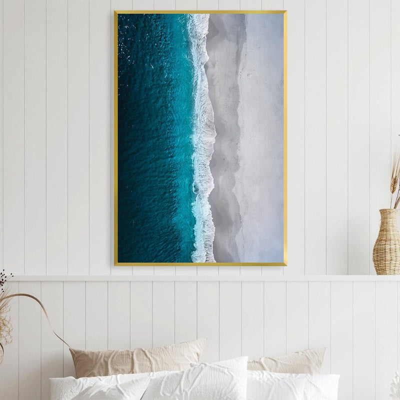 Vertical Shores Canvas