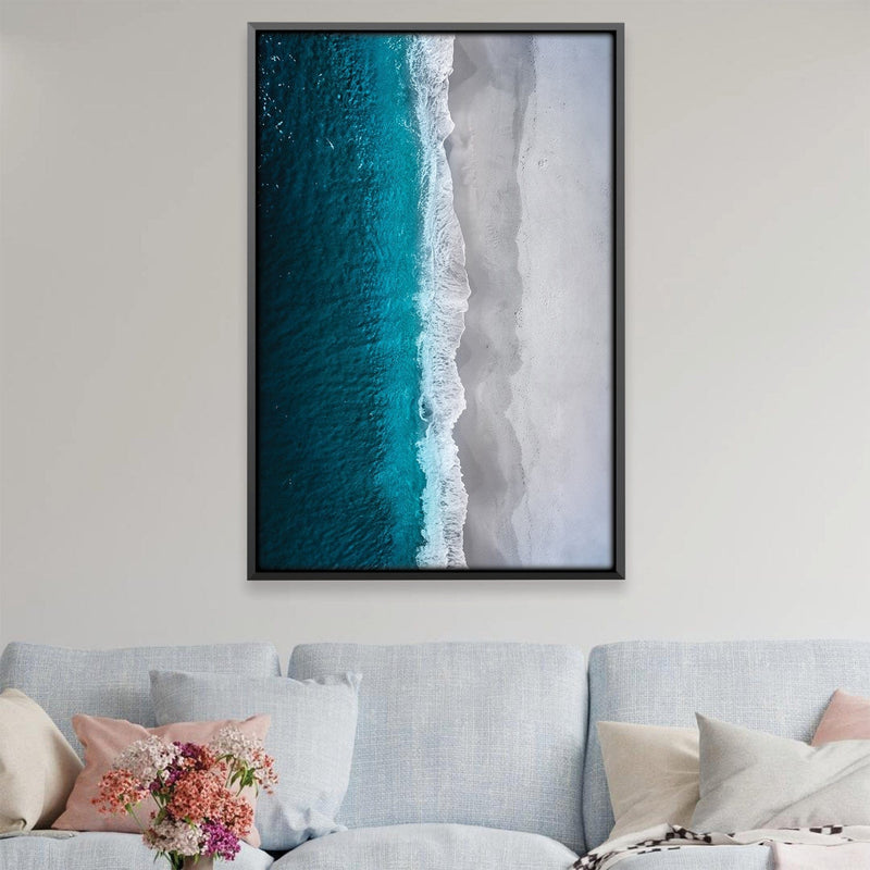 Vertical Shores Canvas