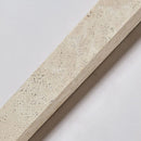 Vertical Travertine Ball Wall Sconce