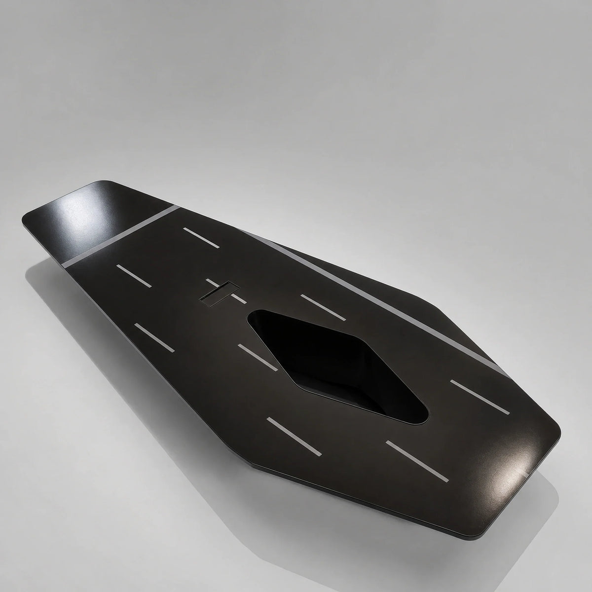 Vertix · White Conference Room Table, Tapered Hexagon, photo 7 of 16