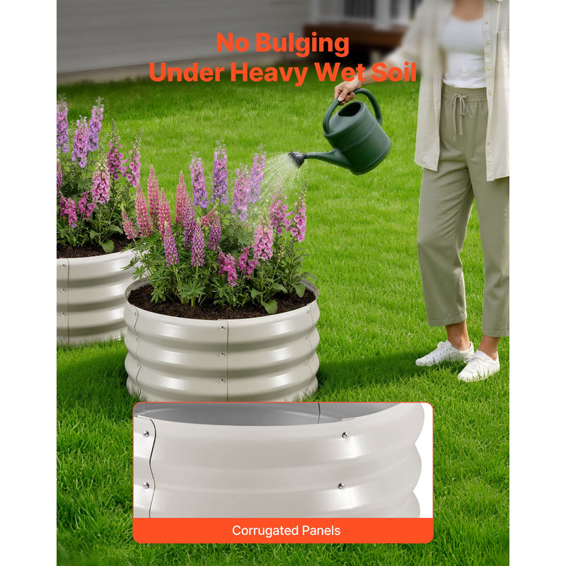 3 Pcs Galvanized Raised Garden Beds, photo 4 of 10