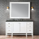 James Martin Addison 60" Single Bathroom Vanity, Glossy White