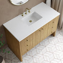 James Martin Hudson 48" Single Bathroom Vanity, Light Natural Oak