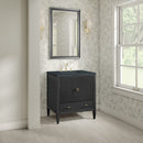 James Martin Myrrin 30" Single Bathroom Vanity, Carbon Oak
