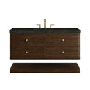 James Martin Allamari 48" Floating Single Bathroom Vanity, Sable