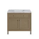 James Martin Chicago 36" Single Bathroom Vanity, Walnut Whisper