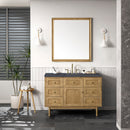 James Martin Laurent 48" Dual Mount Single Bathroom Vanity, Light Natural Oak