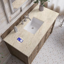 James Martin Bristol 48" Single Bathroom Vanity, Whitewashed Walnut