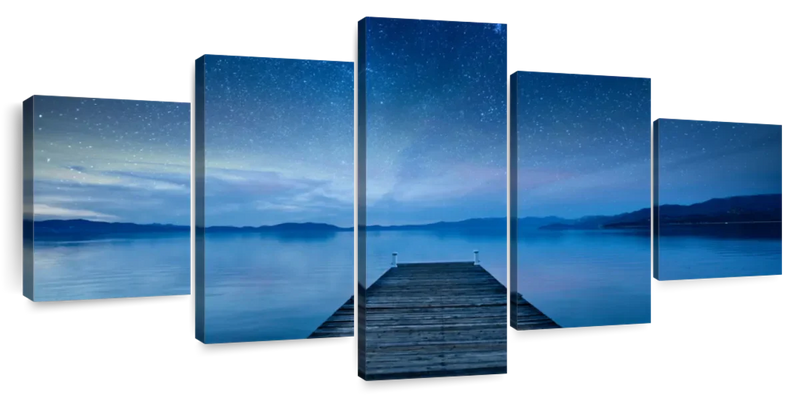 Midnight Serenity In Lake Tahoe Wall Art