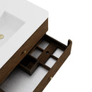 James Martin Allamari 36" Floating Single Bathroom Vanity, Sable