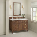 James Martin Lorelai 48" Single Bathroom Vanity, Mid-Century Walnut