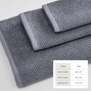 Cotton Textured Bath Towel Set - Acacia Collection by Great Bay Home