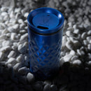 Paragon Stainless Steel Highball Tumbler in Electric Blue by Viski