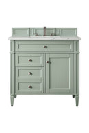 James Martin Brittany 36" Single Bathroom Vanity, Sage Green