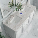 James Martin Bristol 60" Double Bathroom Vanity, Bright White