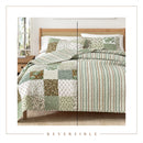 Floral Patchwork Quilt Set - Damia Collection by Great Bay Home