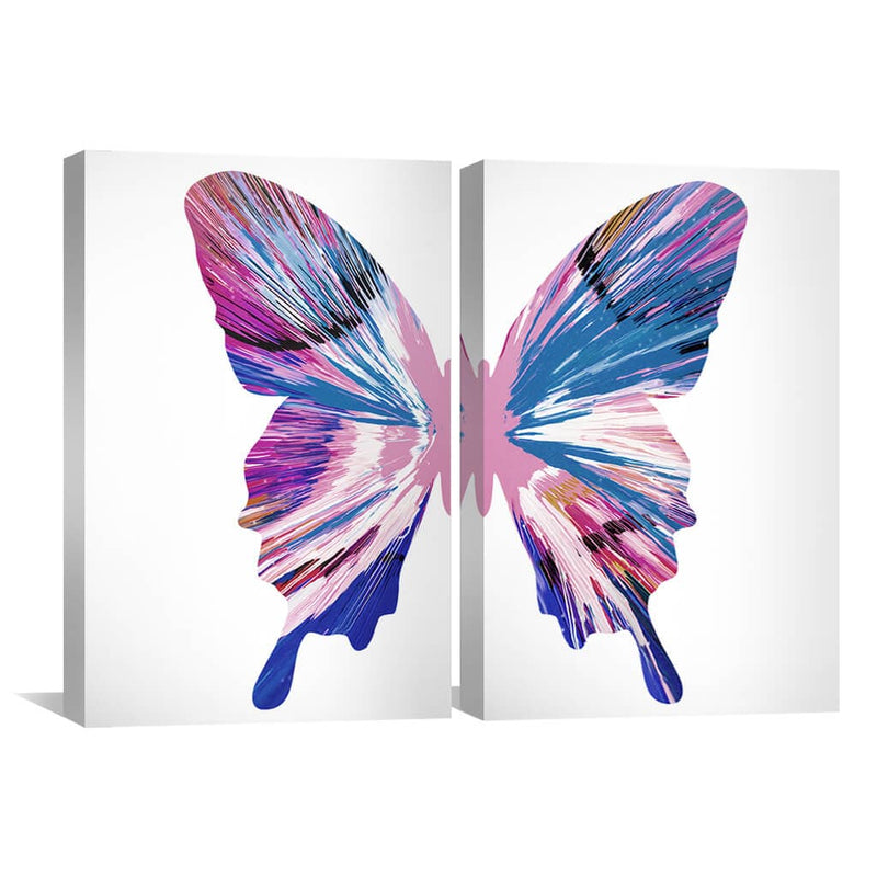 Vibin Butterfly Canvas