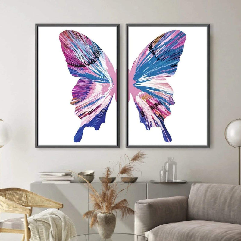 Vibin Butterfly Canvas