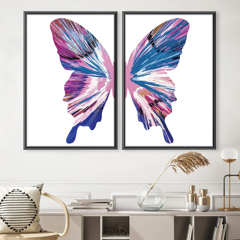 Vibin Butterfly Canvas