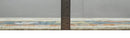 Hand Knotted Wool Area Rug - Ivory Teal Rust Traditional Heriz by The Rug Decor