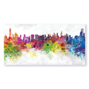Vibrant City Canvas