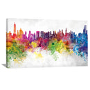 Vibrant City Canvas