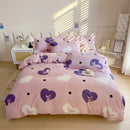 GobekUsa Leopard Print Soft Bedding Set Duvet Cover Kit - High Quality, Skin Friendly, Comfortable