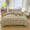 GobekUsa Leopard Print Soft Bedding Set Duvet Cover Kit - High Quality, Skin Friendly, Comfortable