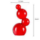 GobekUsa Crystal Bubble Decor Spheres Spliced Glass Ball Figurines Home Decor Accessories