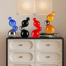 GobekUsa Crystal Bubble Decor Spheres Spliced Glass Ball Figurines Home Decor Accessories