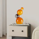 GobekUsa Crystal Bubble Decor Spheres Spliced Glass Ball Figurines Home Decor Accessories