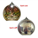 GobekUsa Glass Ball LED Pendant Light Fixture for Stylish Indoor Decor