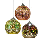 GobekUsa Glass Ball LED Pendant Light Fixture for Stylish Indoor Decor