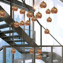 GobekUsa Glass Ball LED Pendant Light Fixture for Stylish Indoor Decor