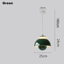 GobekUsa Designer Flower Bud Pendant Light for Restaurant Bedroom in Coloured Glass