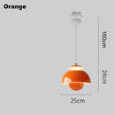 GobekUsa Designer Flower Bud Pendant Light for Restaurant Bedroom in Coloured Glass