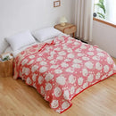 GobekUsa 100% Cotton Nordic Throw Blanket - Soft Gauze Bedspread for Bedroom & Sofa