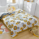 GobekUsa 100% Cotton Nordic Throw Blanket - Soft Gauze Bedspread for Bedroom & Sofa