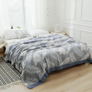 GobekUsa 100% Cotton Nordic Throw Blanket - Soft Gauze Bedspread for Bedroom & Sofa