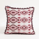 Vibrant patchwork ethnic boho throw pillow covers living room decor by Decorbites