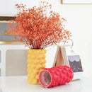 GobekUsa Fruit Relief Vase Creative Cartoon Ceramic Ornament Floral Arrangement Accessories
