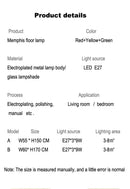 GobekUsa Art LED Floor Lamp - Creative Lighting for Living Room, Bedroom & Kid's Room