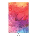Vibrant Watercolor Canvas