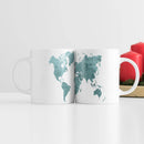 Vibrant World Map Mug