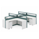 Vienna · L-Shaped Cubicle Workstation