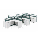 Vienna · L-Shaped Cubicle Workstation